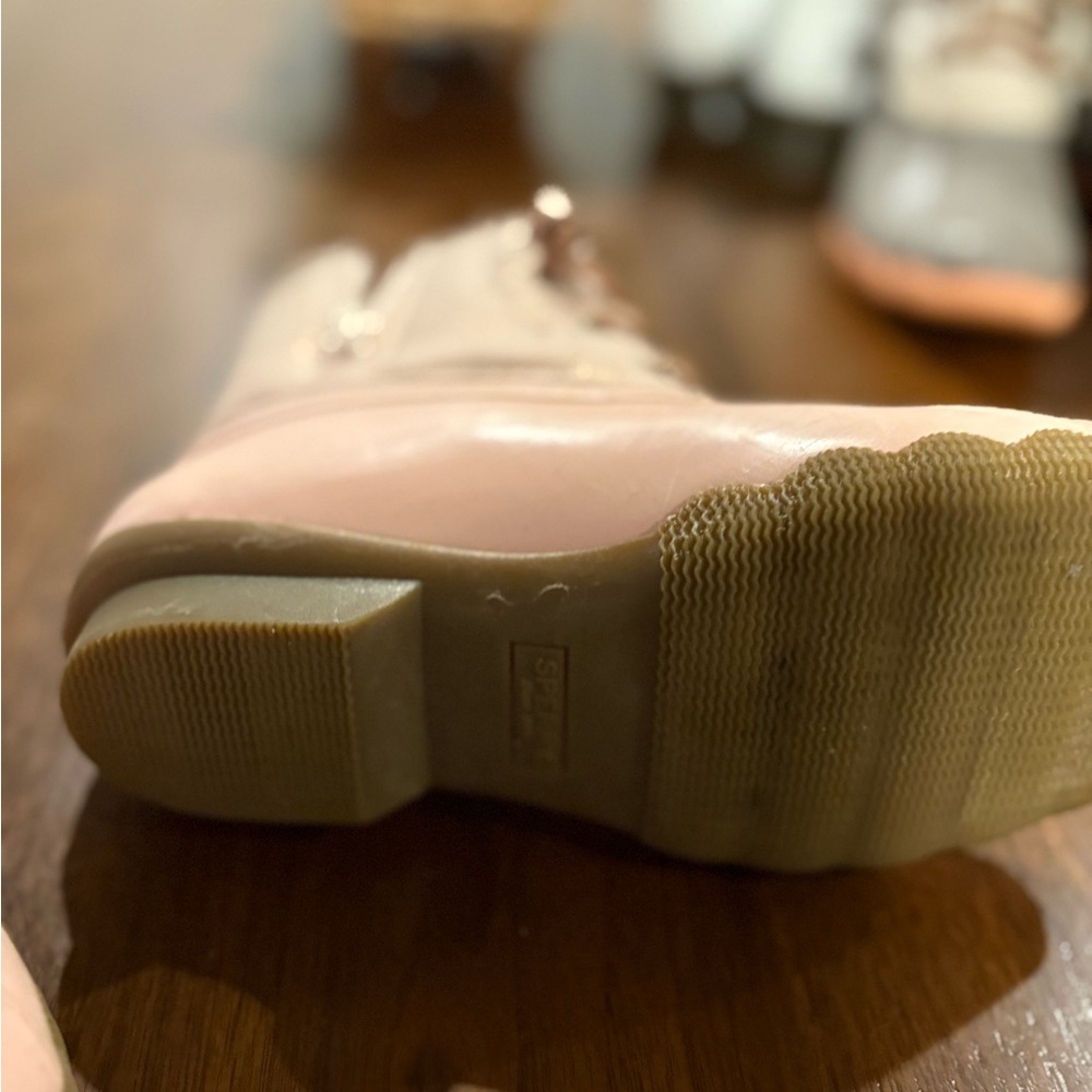 Sperry Kids Light Pink Boots - Picture 3 of 3
